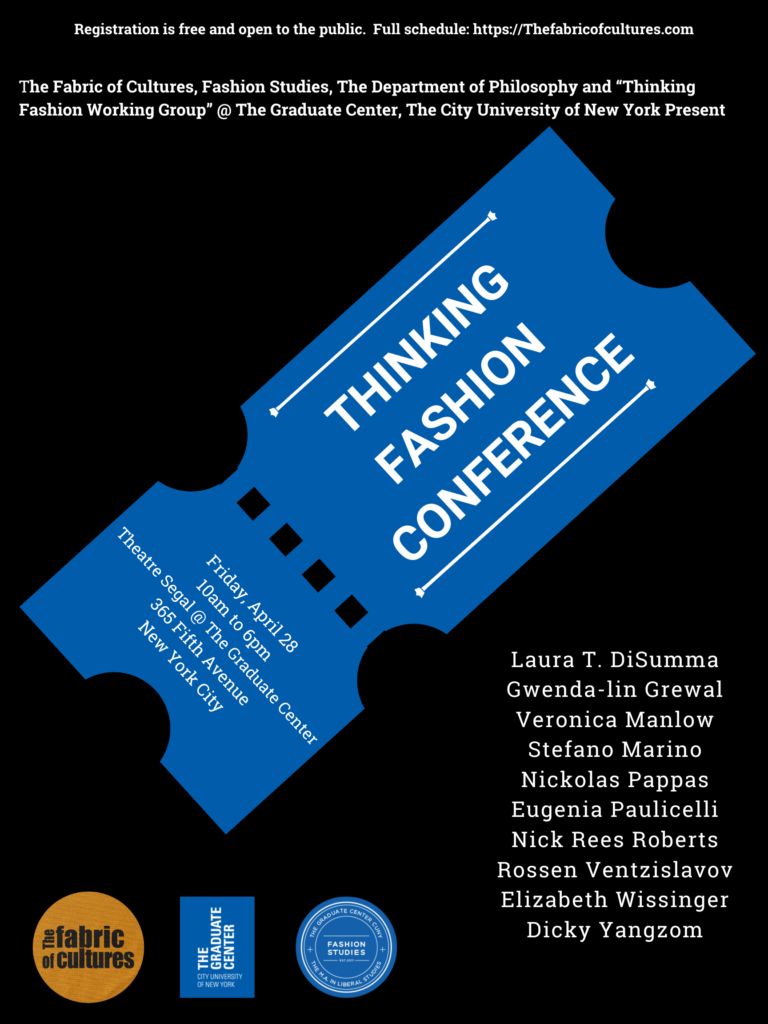 Thinking Fashion Conference poster